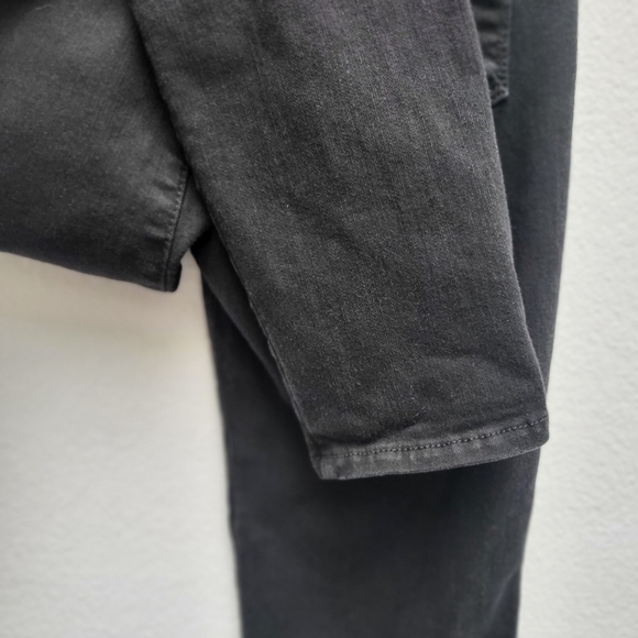 Black jeans L'AGENCE Marguerite High-Rise jeans revolve - Picture 5 of 6